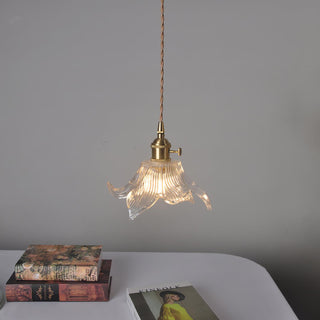 Thaliran Suspension Glam en Laiton et Verre