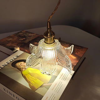 Thaliran Suspension Glam en Laiton et Verre