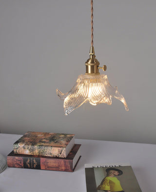 Thaliran Suspension Glam en Laiton et Verre