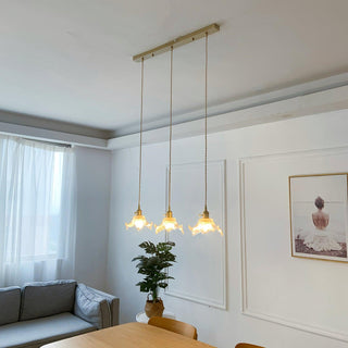 Thaliran Suspension Glam en Laiton et Verre