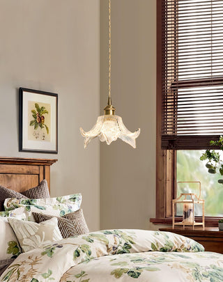 Thaliran Suspension Glam en Laiton et Verre