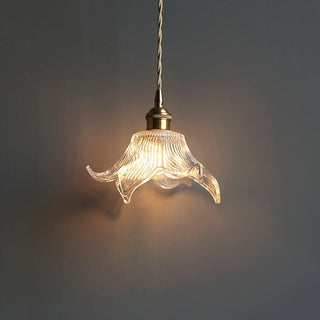 Thaliran Suspension Glam en Laiton et Verre