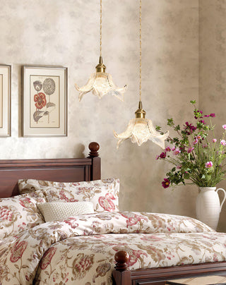 Thaliran Suspension Glam en Laiton et Verre
