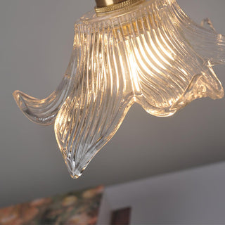 Thaliran Suspension Glam en Laiton et Verre