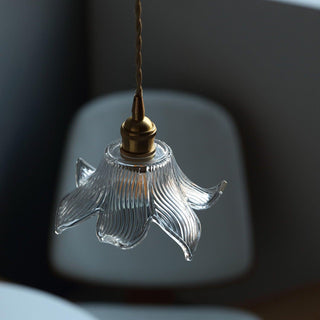 Thaliran Suspension Glam en Laiton et Verre