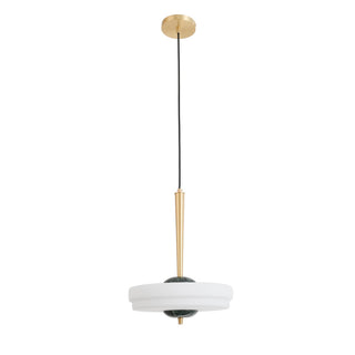 Ithaara Moderne Minimaliste Albâtre Lumière Pendentif