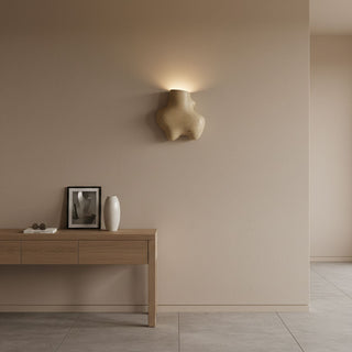 Travertine Abstract Wall Lamp-Neutral Decor