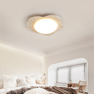 Travertine Cloud Ceiling Lamp-Neutral Decor