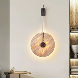 Visolia Applique Murale Minimaliste en Travertin