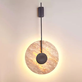 Visolia Applique Murale Minimaliste en Travertin