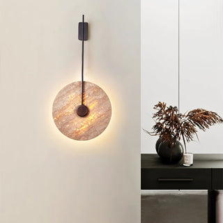 Visolia Applique Murale Minimaliste en Travertin