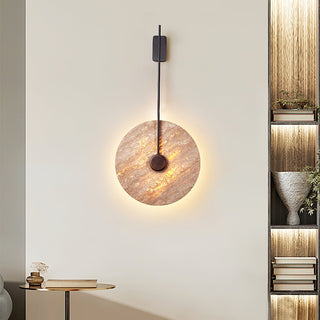 Visolia Applique Murale Minimaliste en Travertin
