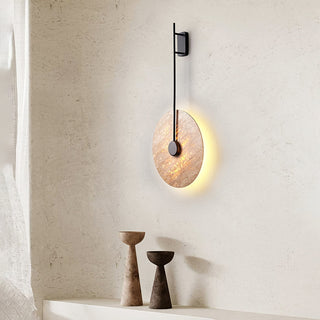 Visolia Applique Murale Minimaliste en Travertin