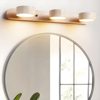 Voloreth Applique Murale Minimaliste en Travertin-Luire