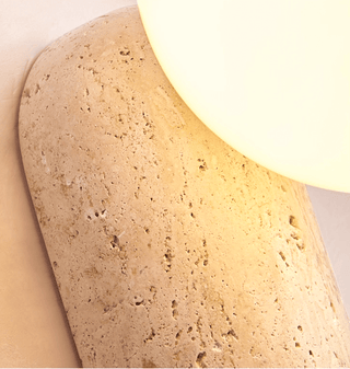 Aeralis Applique Murale Travertine Pebble Murale