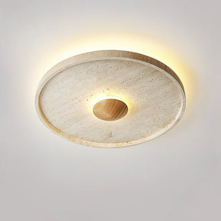 Gino Travertin Jaune Halo Applique Murale