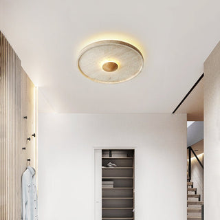 Gino Travertin Jaune Halo Applique Murale