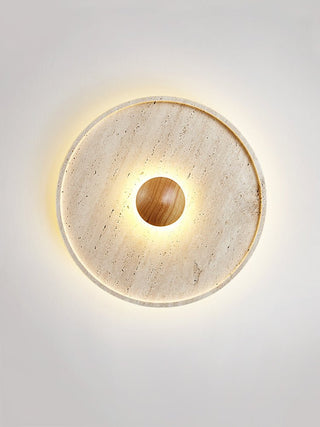 Gino Travertin Jaune Halo Applique Murale