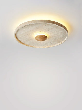 Gino Travertin Jaune Halo Applique Murale