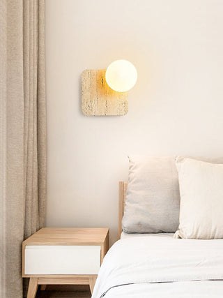 Pia Applique Murale en Bois Elmwood Globe
