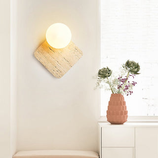Pia Applique Murale en Bois Elmwood Globe