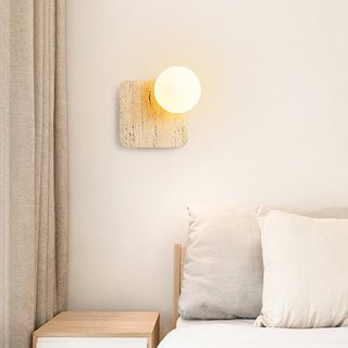 Pia Applique Murale en Bois Elmwood Globe