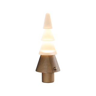 Olivia Modern Wood Table Lamp-Neutral Decor