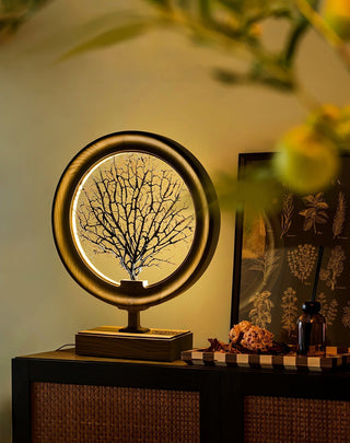 Stella Modern Wood Table Lamp-Neutral Decor