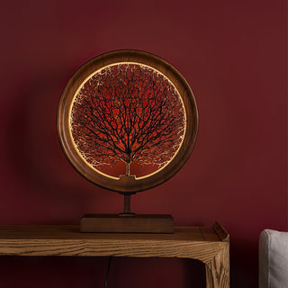 Stella Modern Wood Table Lamp-Neutral Decor