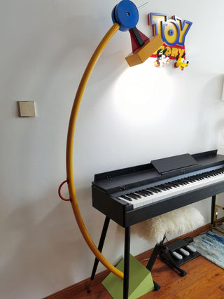 Ecori Lampadaire en Acrylique Artiste Ludique