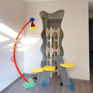 Ecori Lampadaire en Acrylique Artiste Ludique