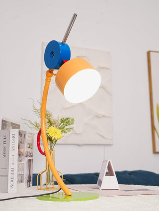 Niraneria Lampe de Table en Acrylique d'Art Expressive