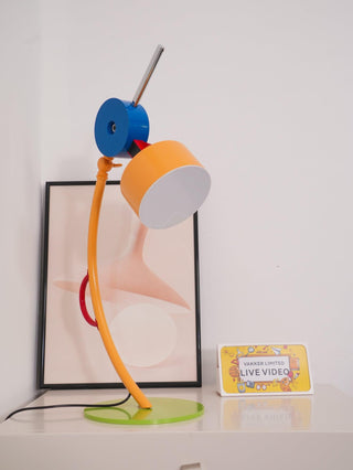Niraneria Lampe de Table en Acrylique d'Art Expressive
