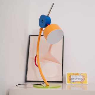 Niraneria Lampe de Table en Acrylique d'Art Expressive