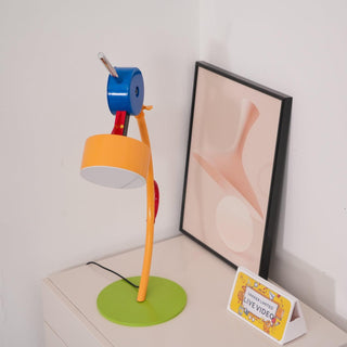 Niraneria Lampe de Table en Acrylique d'Art Expressive