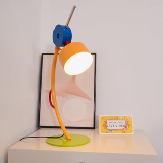 Niraneria Lampe de Table en Acrylique d'Art Expressive
