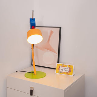 Niraneria Lampe de Table en Acrylique d'Art Expressive