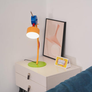 Niraneria Lampe de Table en Acrylique d'Art Expressive