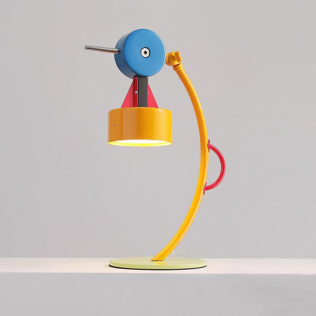 Niraneria Lampe de Table en Acrylique d'Art Expressive