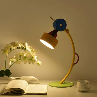 Niraneria Lampe de Table en Acrylique d'Art Expressive
