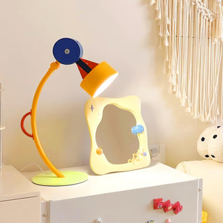 Niraneria Lampe de Table en Acrylique d'Art Expressive