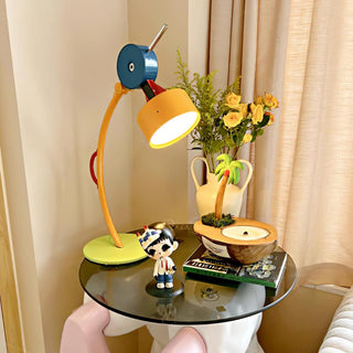 Niraneria Lampe de Table en Acrylique d'Art Expressive