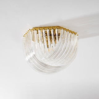 Erphaa Lampe de Plafond en Verre Luxe