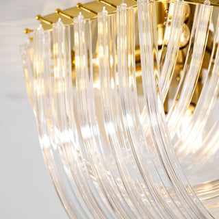 Erphaa Lampe de Plafond en Verre Luxe