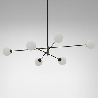 Catalel Moderne Minimaliste Laiton Verre Lustre