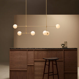 Uvinus Moderne Minimaliste Multi Verre Lustre