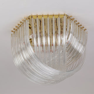 Erphaa Lampe de Plafond en Verre Luxe