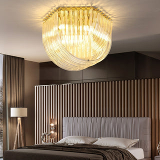 Erphaa Lampe de Plafond en Verre Luxe