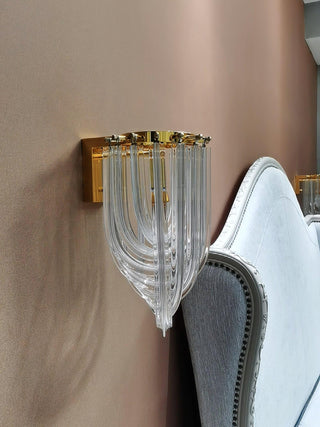 Aurora Applique Murale en Verre de Luxe