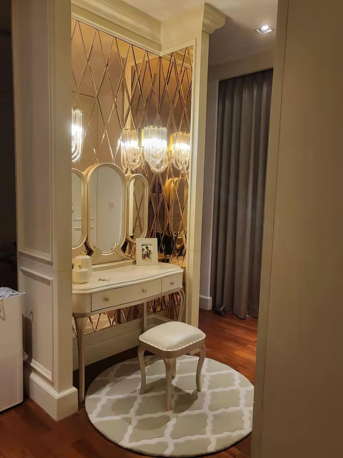 Vianiana Applique Murale en Verre de Luxe